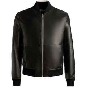 발리 가죽 집업 봄버 재킷 MLE031PE001