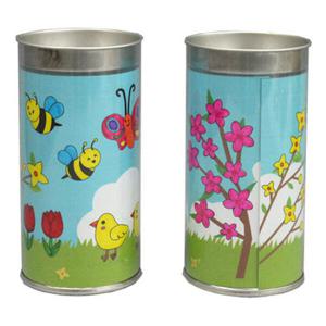 아트박스/안녕미술아 봄꽃밭 색칠저금통(4인용)