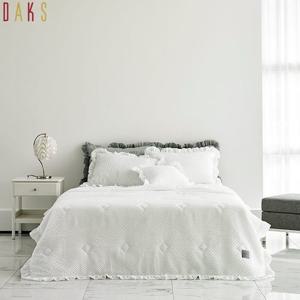 [닥스(침구)]사커아리아 화이트 싱글세트[퀼트이불+베개커버1장]