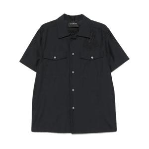 25 FW 존리치몬드 로고 자수 셔츠 RMP25231CACTI TP436673313