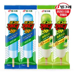 빙그레 캔디바 2종 30개 /아이스크림/메론소다