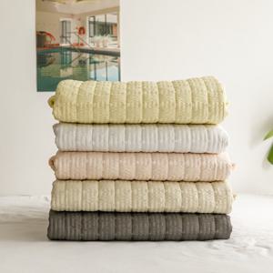 [르헤브] 샤르베 시어서커 여름 침대패드 시원한 쿨 매트 Q