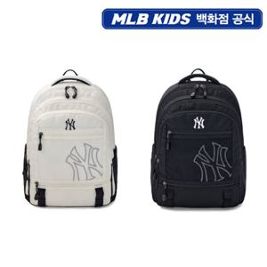 [MLB키즈PG] 베이직 3LAYER 메쉬 포켓 책가방 2종 택1 (7ABKB065N)