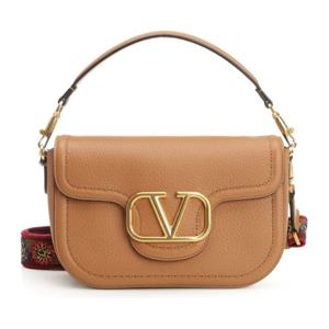 발렌티노 올타임 페블드 가죽 숄더 백 7W2B0N20ETU BR9