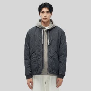 [시리즈(series)]유틸리티 피그워싱 퀼팅 점퍼(SAUAW24001CHD)