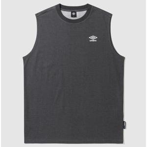 엄브로 아이스코튼 쿨링 레터링 그래픽 슬리브리스 티셔츠 BB UP321CSL71 DCH0 WHT0 MGN0