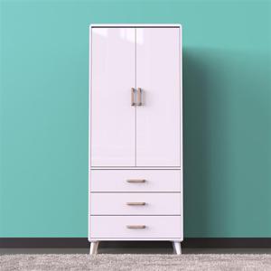 우아미가구 모벨 시스템장 3단서랍 도어형 옷장 800