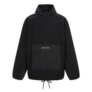 언더아머 남성 UA RUSH 우븐 1/2 아노락 자켓_1377183-001