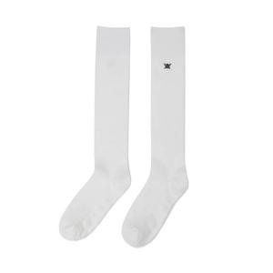 [어뉴골프] 여성 WOMEN LOGO POINT KNEE SOCKS_OW