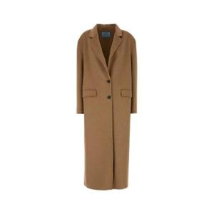 프라다 싱글 브레스티드 롱 코트 P698RSOOO13FY F0040 TP934692031