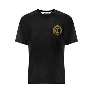 25 FW 저스트 카발리 로고 장식 티셔츠 79OAHT11CJ500 TP442329614