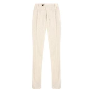 26 SS Brunello Cucinelli 플리츠 프런트 코듀로이 팬츠 M280UE1950C6007 TP442622668