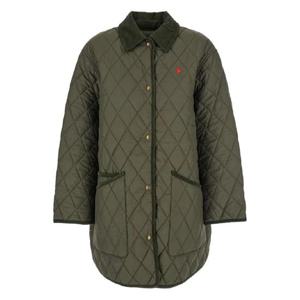 폴로 랄프로렌 코듀로이 칼라 퀼팅 재킷 211971180002