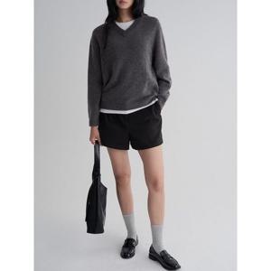 (325925LY15) [에잇세컨즈] 하프밴딩 쇼츠  블랙