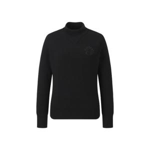 캘러웨이골프긴팔티 PQC CWSO24W601_BK 여성 겨울 하이넥 방풍 풀오버