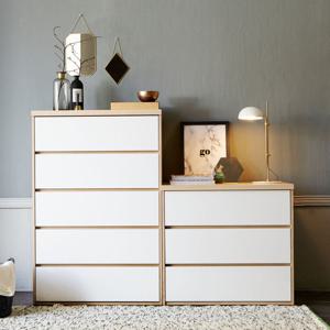 마리메종 글로시 서랍장 세트(830 5단+830 3단)_착불