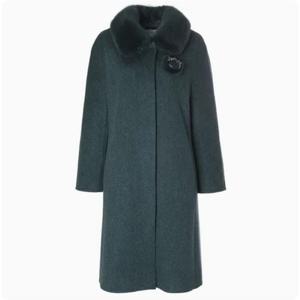 [벨리시앙]밍크넥 캐시미어롱코트 LC4404