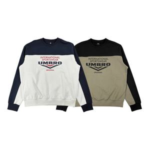 [엄브로]엄브로 빈티지팝 라운드넥 맨투맨 UP321CFS96