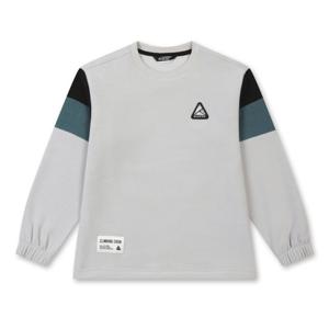 블랙야크 키즈 클라이밍 홀드 플리스 맨투맨 OV B1 1BKTSWU003 SS BK