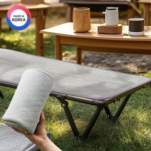 해든마루 프리볼트 전기매트 1인용 패턴형 극세사 캠핑용 여행매트 휴대형 온열매트 50×150