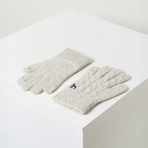 [헤지스] 남성 케이블 울캐시미어 장갑 HZGV5F104G1