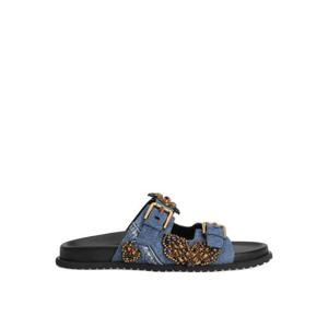 돌체앤가바나 비즈 장식 슬라이더 샌들 CQ0664AN624