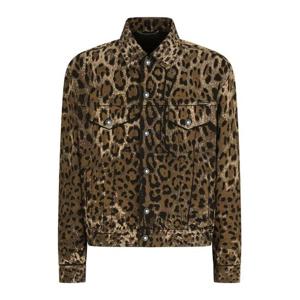 25 FW 돌체앤가바나 레오파드 프린트 데님 재킷 G9UW6DG8EI1 TP445578359