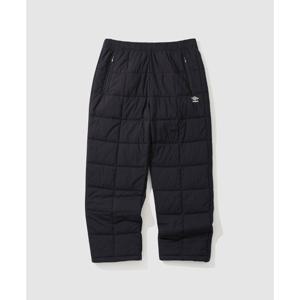 엄브로 풋볼 퀼팅 패딩 셋업 팬츠 공용 BB UP421SPTO6 BLK0 LGR0