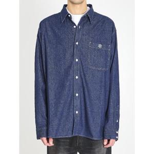 26SS Celine 데님 셔츠 with embroidery RC0BE3241GGG3 TP569824405