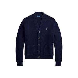 폴로 랄프로렌 로고 자수 코튼 가디건 710B13887