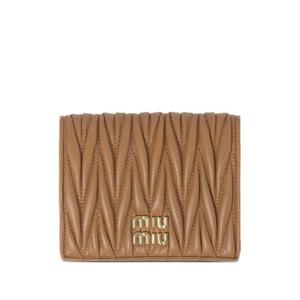 미우미우 지갑 5MV204 AFPP F098L CARAMEL BROWN