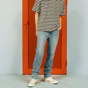 [플랙진]남성 베를린 051C 연청바지 데님 팬츠 (PJTT5BE051C)