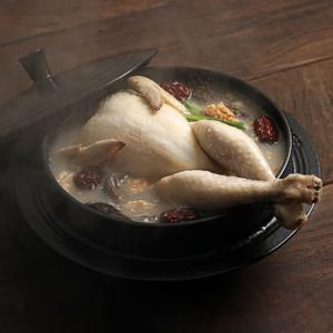 [마음식당] 능이품은 한우사골 누룽지 삼계탕 1.1kg x 4팩