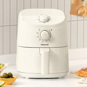 위즈웰 반하다 에어프라이어 2L 튀김기 에어 프라이어 후라이기 후라이어 WA8201 크림