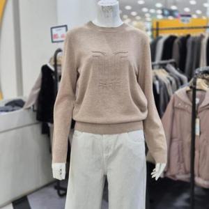 레노마레이디 sh06 라운드 넥 아트원 니트 R2H11KPO030