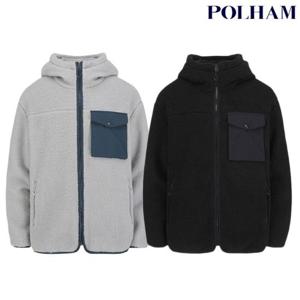 [폴햄]남성 무브 덤블 플리스 후드 집업(PHE4TC1730)