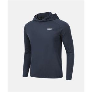 데상트 트레이닝 슬림핏 후드 티셔츠 네이비(SQ121THD31) SQ121THD31_NAVY 301426