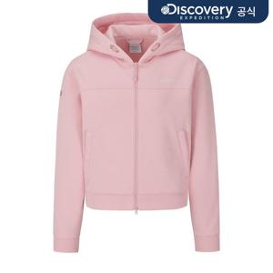 [디스커버리] 여성 테크 니트 트레이닝 후드 자켓 (L/PINK) DWTR42061-PKL