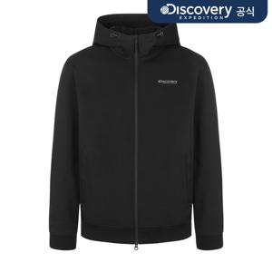 [디스커버리] 남성 테크 니트 트레이닝 후드 자켓 (BLACK) DMTR23061-BKS