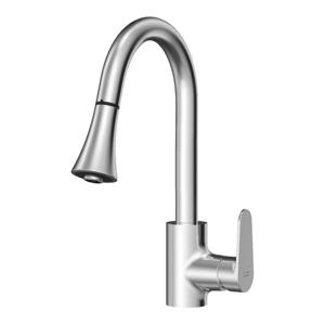 아메리칸스탠다드 거위목 주방 싱크대 수전 오슬로 크롬 FD1810