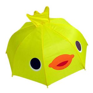 귀여운 노란색 병아리 유아 여아 인기 입체 우산