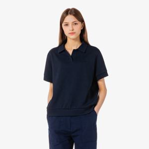 [라코스테공식] 여성 부클 오픈카라 폴로 셔츠 PF650E-55G 166