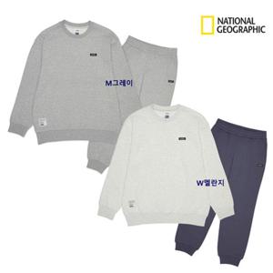 내셔널지오그래픽키즈 K265UPB010 남아 여아 봄 맨투맨 바지 상하세트 트레이닝 고학년 딜