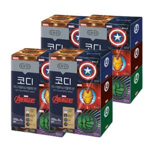 코디 마블 에디션 미니 각티슈 250매 6입 4팩 미용티슈