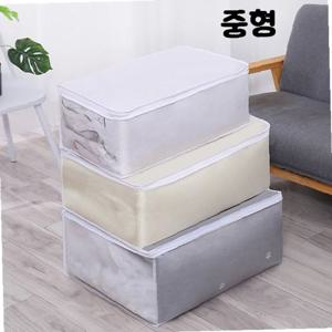 SR 투명 이불보관함 옷 의류보관함 중형