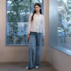 [잇미샤] 26 S S 아웃포켓 와이드 데님 팬츠 ITQ2ZDP740