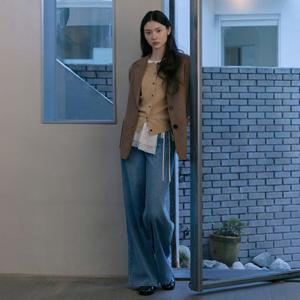 [잇미샤] 26 S S 포켓포인트 와이드 데님 팬츠 ITQ2ZDP750