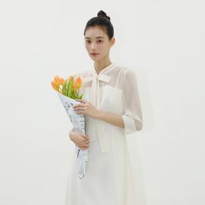 [잇미샤] 26 S S 타이 쉬폰 원피스 ITQ2ZOP450