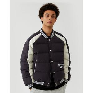 리복  바시티 스타디움 패딩 점퍼 - 차콜 REJU3FD57CG