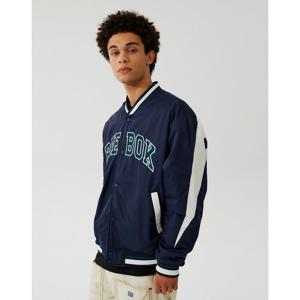 리복  리버시블 경량 바시티 자켓 - 네이비 REJU3FP53N3